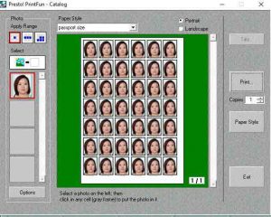 passport size photo in mrph mr photo software
