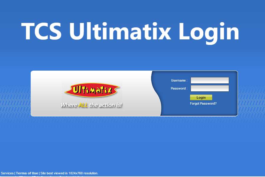 TCS Ultimatix Login